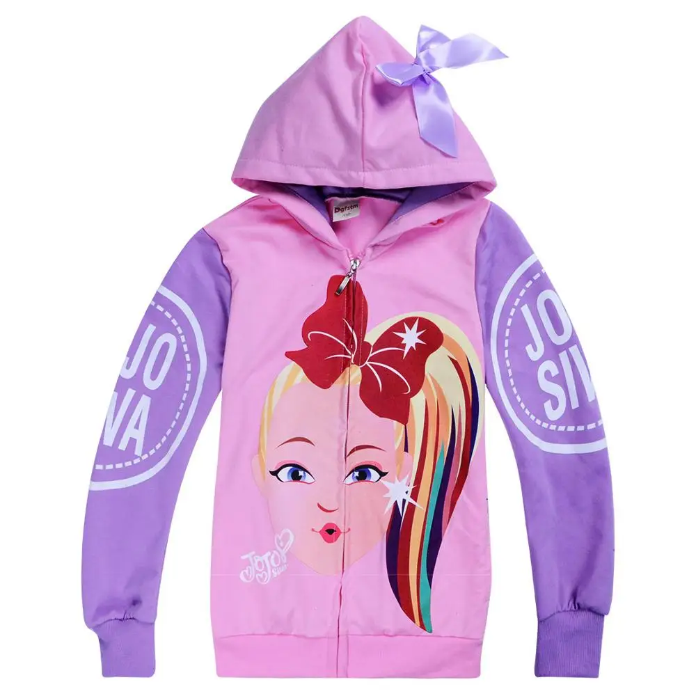 Spring Autumn Girl Clothes Set Baby Kids Hoodie+ Pants 2pcs Jojo Siwa Children Coat Sweatshirt Tracksuit Sports Suit Outfit