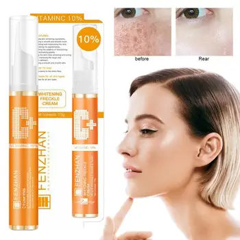 

15Ml VC Whitening Freckle Serum Instant Blemish Removal Gel Brighten Skin Makeup Care Tools Easy To Wear Freckle Serum TSLM1