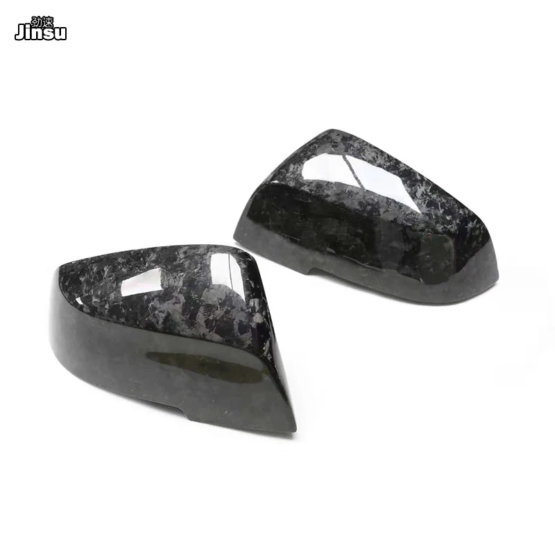 AN Forged Carbon Fiber For BMW 1 2 3 4 Series F20 F21 F22 F23 F30 F31 F32 F33 f36 Side Wing Mirror Cover Shell Replace 1pair | Автомобили