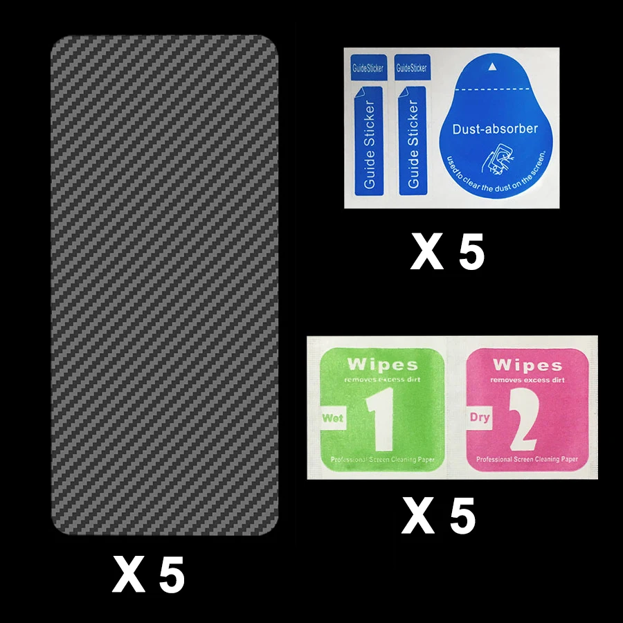 5Pcs-lot-3D-Carbon-Fiber-Back-Cover-Screen-Protector-for-Xiaomi-Mi-Redmi-Note-5-6
