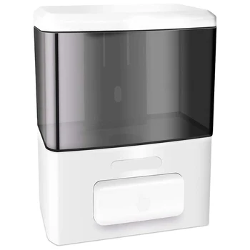 

Manual Soap Dispenser Wall Mounted Commercial Soap Dispenser Soap/Shampoo and Hand Soap Dispenser for Kitchen Bathroom