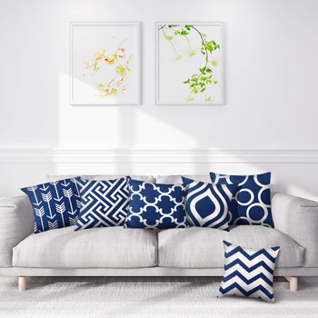 

Geometric Patterns Pillowcases Soft Short Plush Decor Pillow Cover Car Cushion Velvet Cover Home Furniture Throw Pillow Case