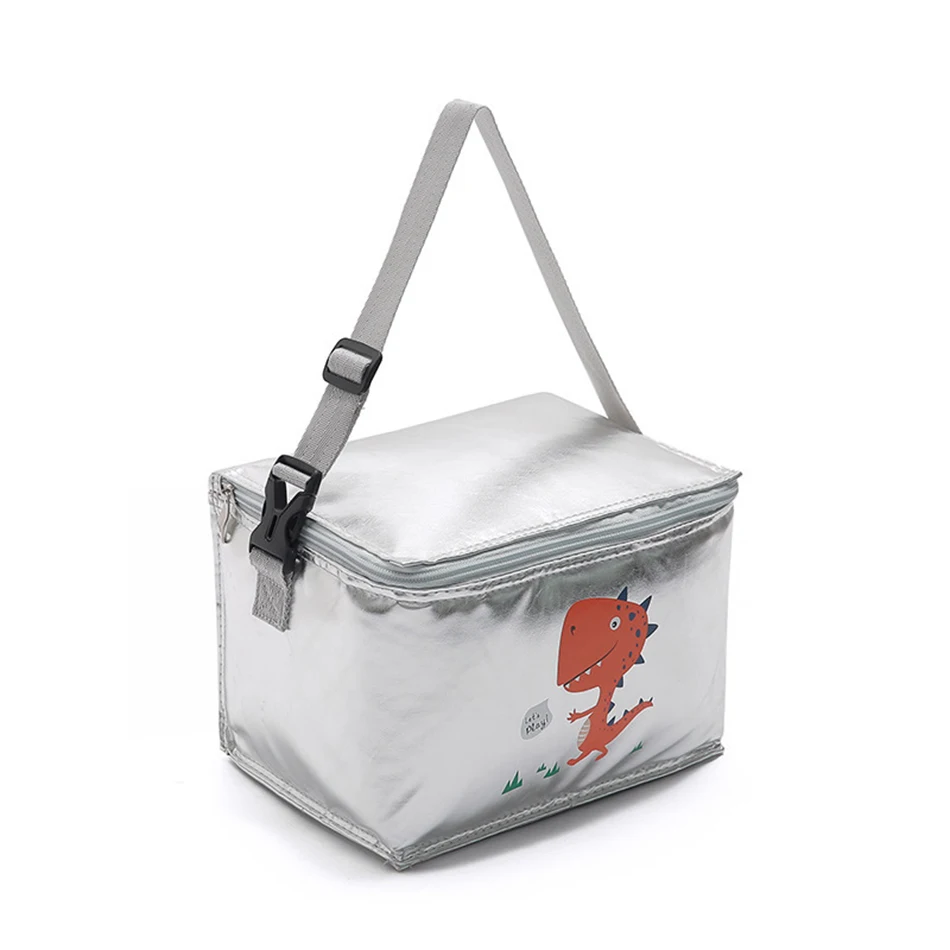 Модные животные Единорог сумка для обеда на открытом воздухе пикника портативный тепловой еды утолщаются водонепроницаемый охладитель студенческий ледяной ящик изолированный