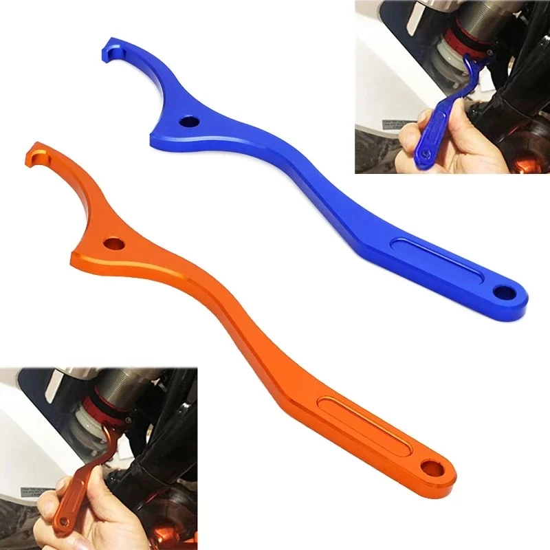 

Off-road Motorcycle Shock Absorber Wrench Adjustment Adjustable Wrench Suitable for KTM/SX/SXF/Rear Damper Shock Absorber Wrench
