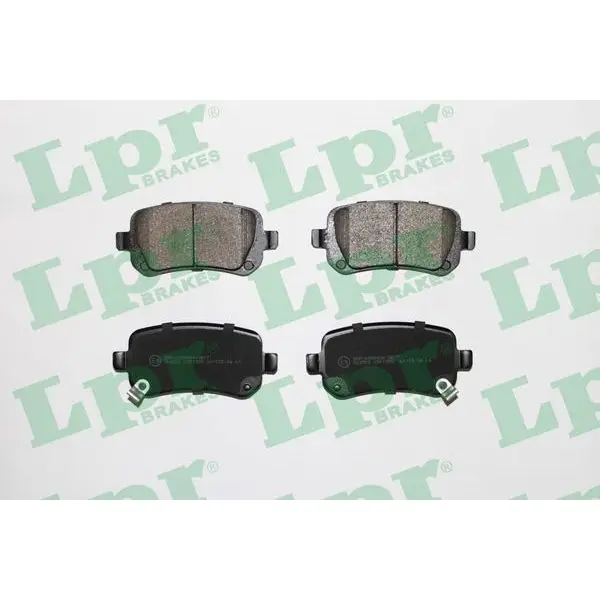 Колодки тормозные CHRYSLER VOYAGER/DODGE JOURNEY 2.0-3.8 07- зад