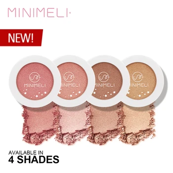 

MINIMELI Highlighter Palette Makeup Shimmer Bronzer Long-lasting Highly Pigment Iluminador Contour Brighten Power Comestic