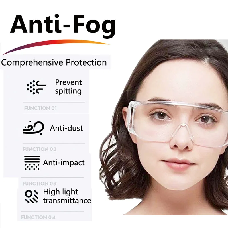 

Natuwe&Co Medical Industrial Laboratory ANTI Fog Wind Sand Goggles Eye Protection Safety Glasses