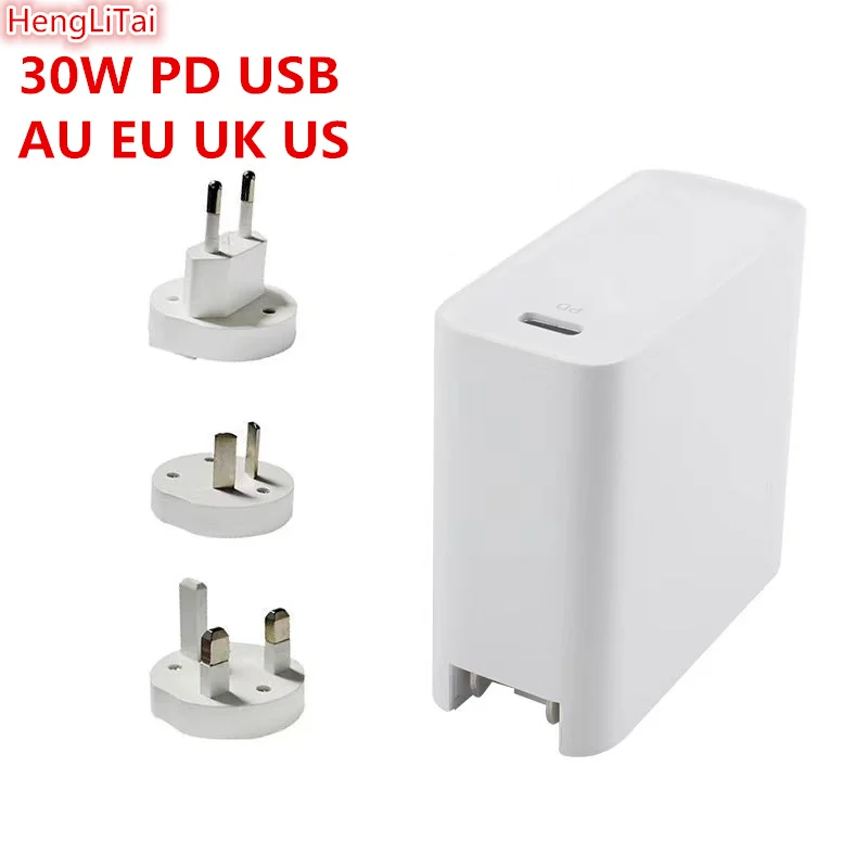 

Fast PD type-c Fast charger US EU UK AU plug 48W QC3.0+2.4A 2 3 4usb 30W PD TYPC -C3.0 for iphone 11pro max