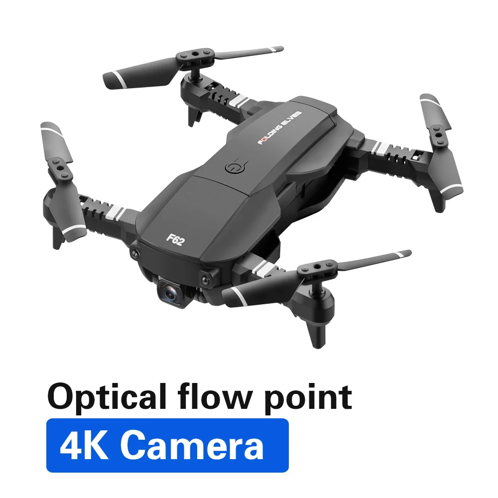ASHADOW портативный складной Дрон HD 4K камера свет потока позиционирования Hover пульт дистанционного управления квадрокоптером вертолет игрушечный самолет дети - Цвет: Black-4K
