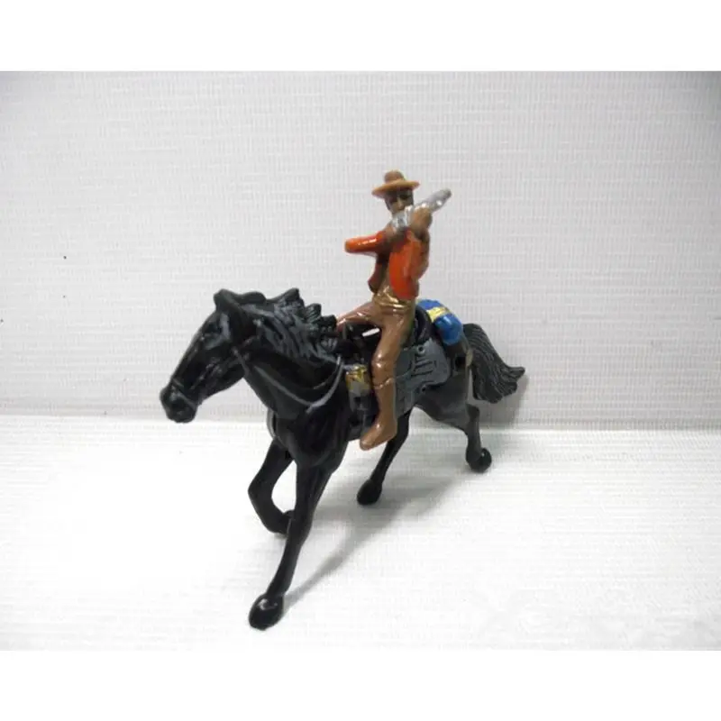 1:100 Western Cowboy Model Layout HO Scale Figure Models Sand Table Toys New