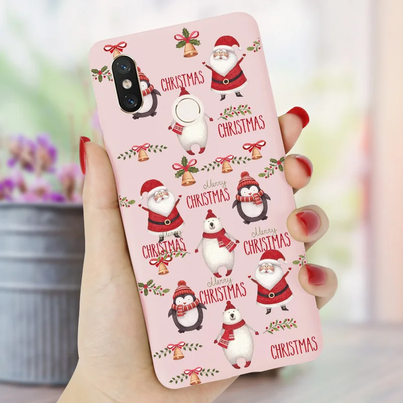 Чехол с рождественским оленем Санты для Xiao mi Red mi Note 8T 8 Pro Note 8 7 6 5 Red mi 8 8A 7 7A 6A 5A 6 Pro 5 5 Plus K20 Pro mi 8 Lite - Цвет: DLH2