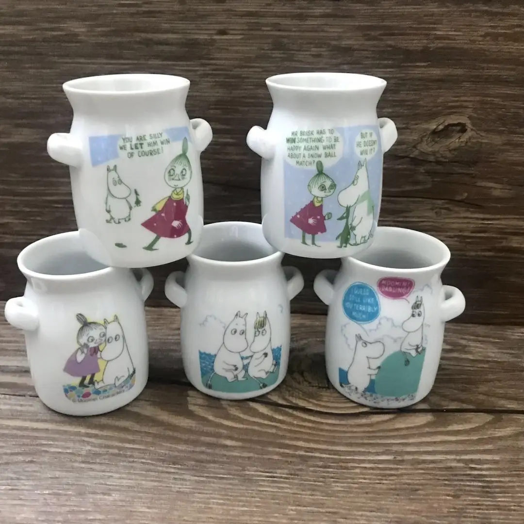 

Moomin Mug With Ear Cute Pudding Mug Moomin Ceramic Funny Cup Mug Moomin Planter Pot caneca tazas