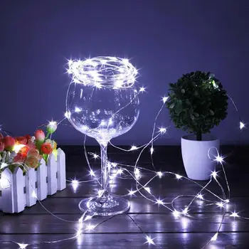 

2M 20 LED Wedding Party Light Christmas LED String Fairy Bulb Garland Birthday Garden Curtain Decor TB Sale