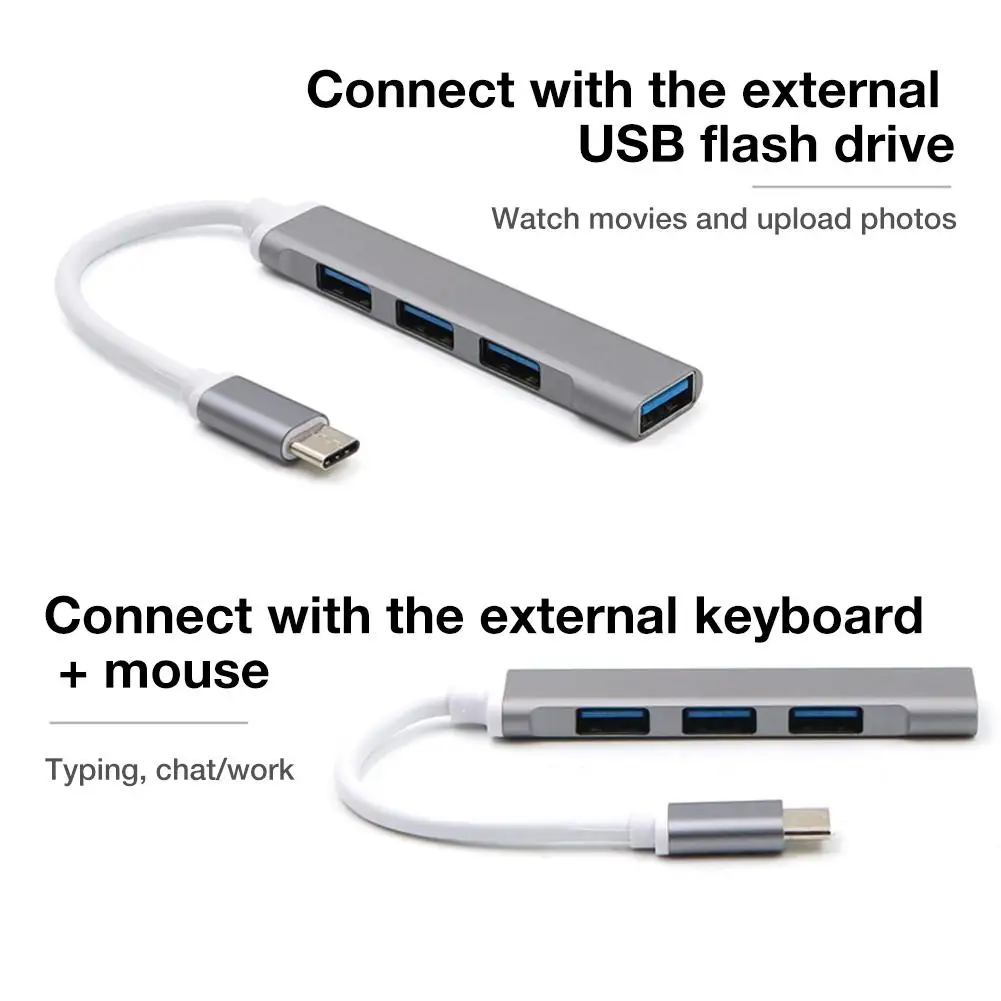 USB разветвитель для MacBook Pro 3 0 4 порта 1|USB-хабы| |