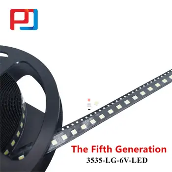 

2000PCS FOR LCD TV repair LG led TV backlight strip lights with light-emitting diode 3535 SMD LED beads 6V