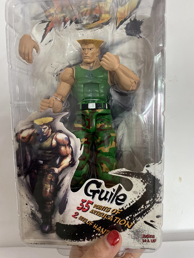 Фигурка NECA Ryu фигурка игровой персонаж кукла Кен Гиле игрушка акума Гуки хоши