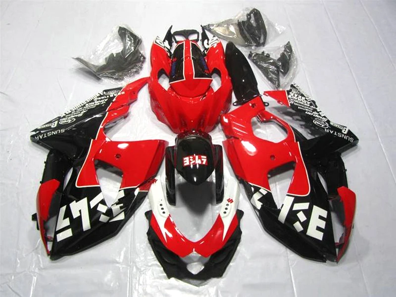 Высокое качество инъекции Обтекатели для Suzuki GSXR 1000 2009 2010 2011 2013 красные и черные