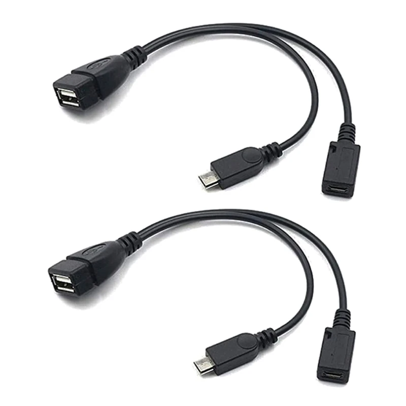 Adaptador USB OTG Micro 2 en 1 con para dispositivos de bomberos, paquete de unidades|Conectores y cables de - AliExpress