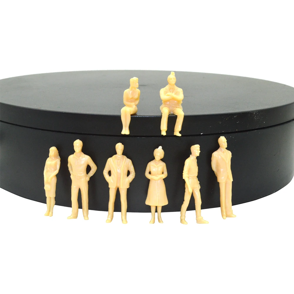 

Model Toy Figures Making Skin Color Model People 1/50 Scale For Architectural Train Building Road Landscape Layout Diorama 3.5cm