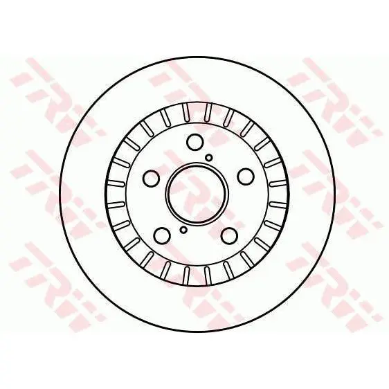 Диск тормозной TOYOTA RAV 4 I 2.0 94-00 передний TRW DF4093