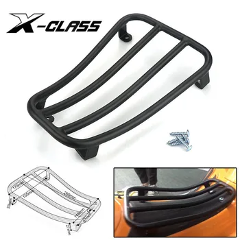 

For Piaggio Vespa GTS 300 2017 2018 2019 Motorcycle Foot Rest Luggage Rack Case Shelf Holder Carrier Black Silver Accessories