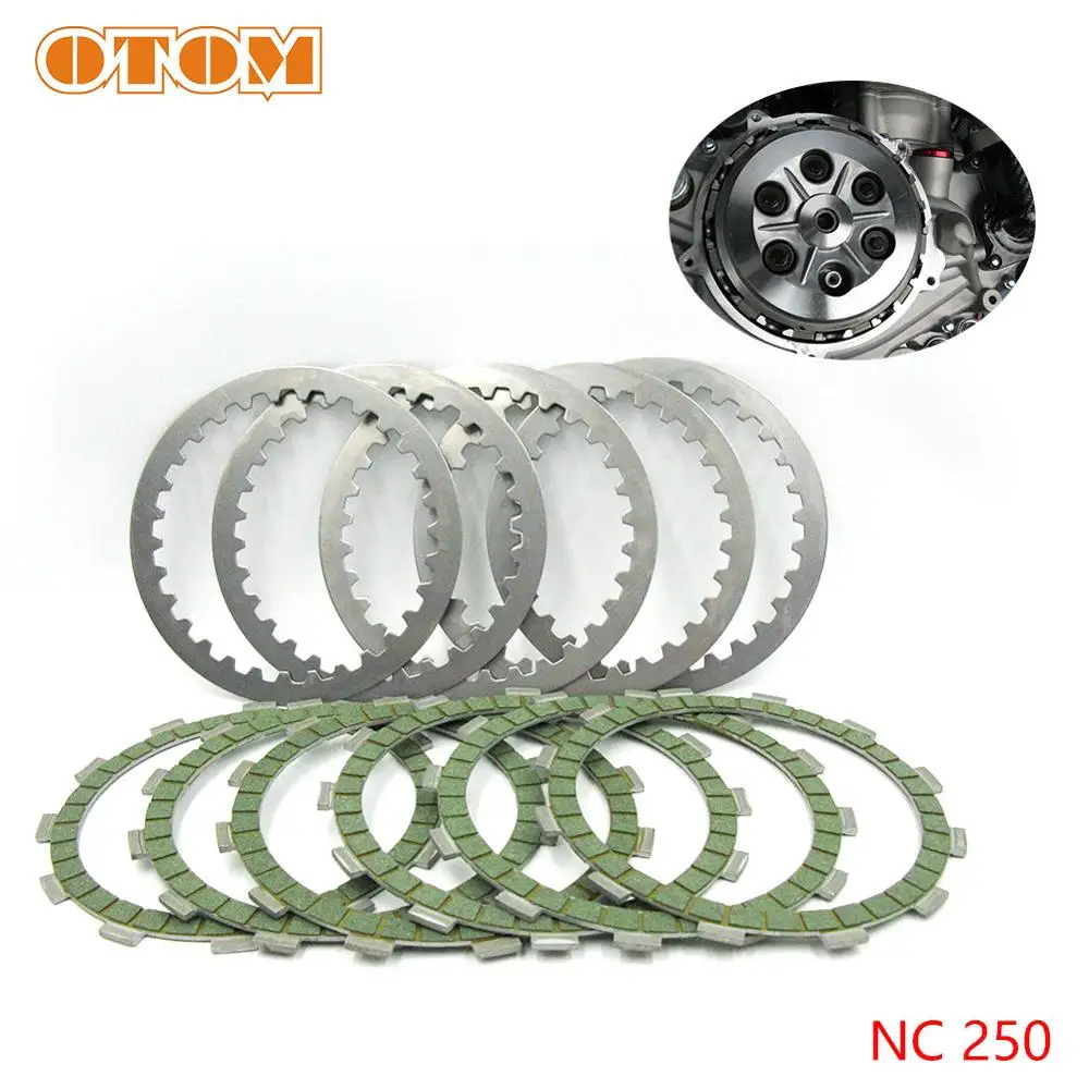 Набор фрикционных дисков сцепления OTOM для мотоцикла ZONGSHEN NC250 NC450 KAYO T6 K6 ESB J5 RX3 ZS250GY/450GY 3 4 клапана| |
