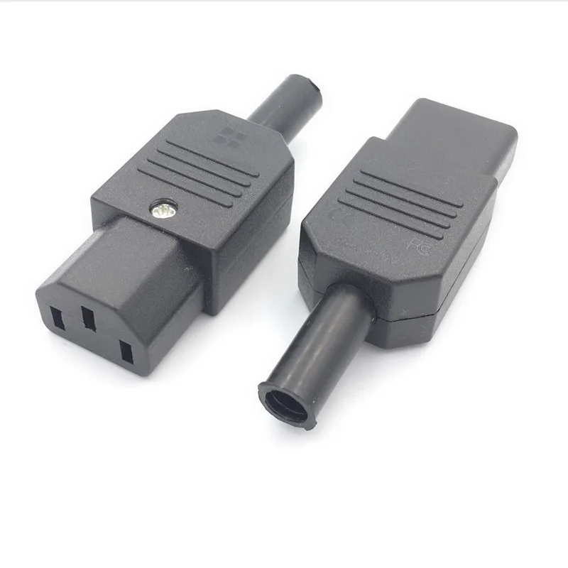 1 шт. IEC 320 C13 штепсельная розетка переходник 3pin шнур питания Rewirable разъем |