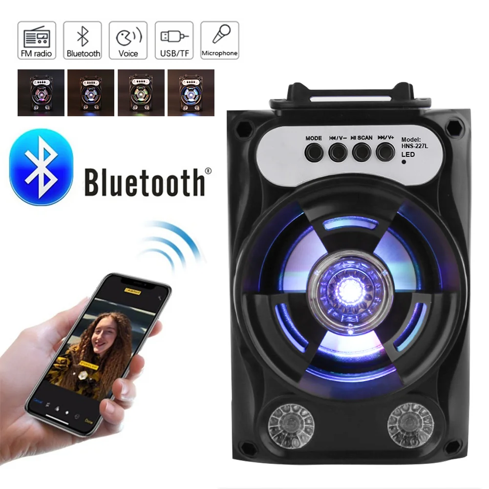 Большой размер Bluetooth динамик беспроводная звуковая система бас стерео с