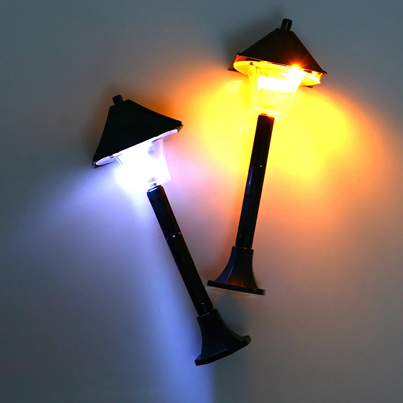 10 stücke puppe straßenlicht mini straße lampe modell miniatur straßenlicht 