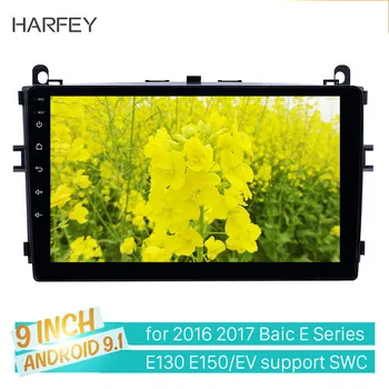 

Harfey 9 inch Carplay HD Touchscreen car GPS Radio Android 9.1 for 2016 2017 Baic E Series E130 E150/EV support Backup camera