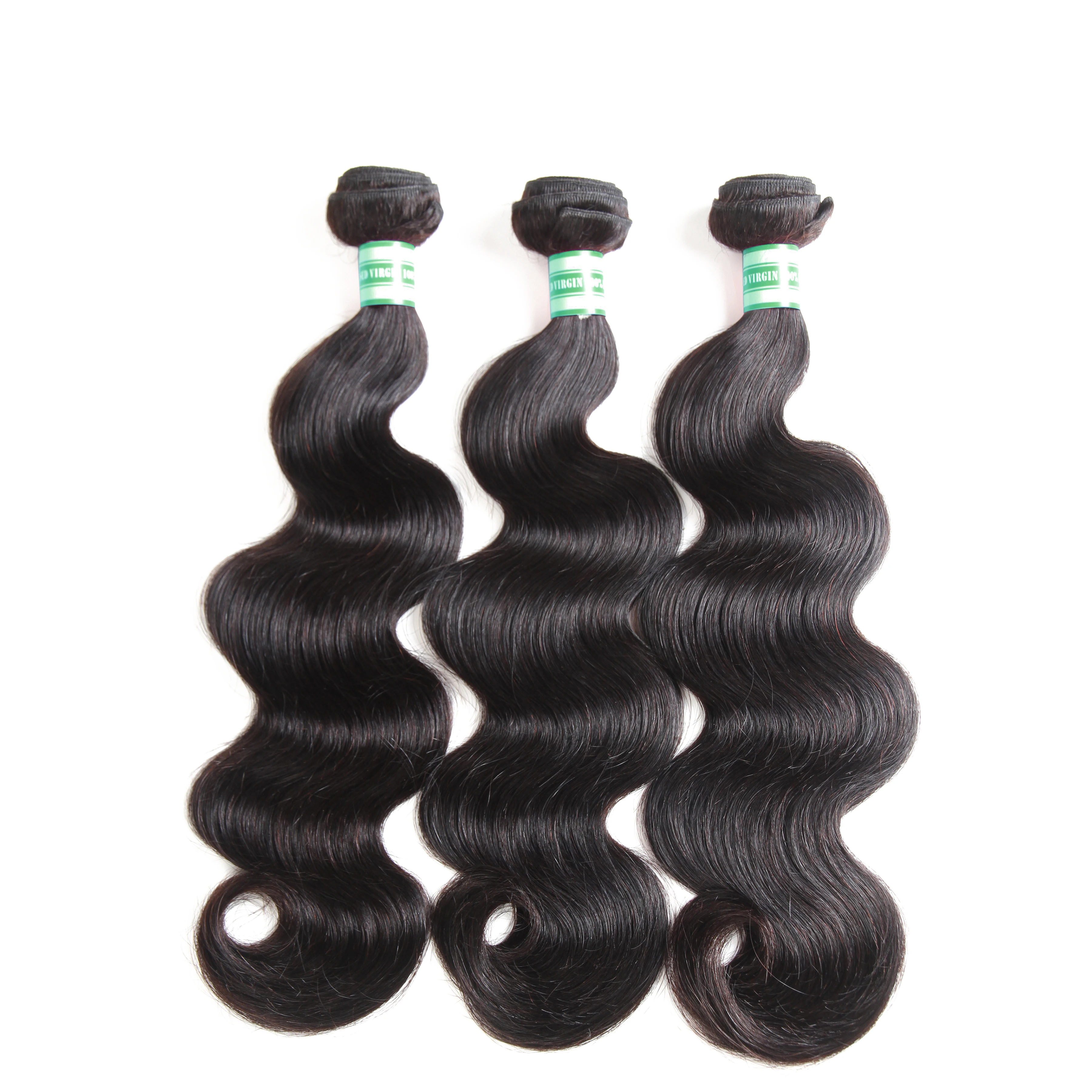 

MORICHY Peruvian Body Wave Hair 3 Bundles Human Hair Weave Extensions Non Remy Natual Color 8-26 Inch Hair Extensions