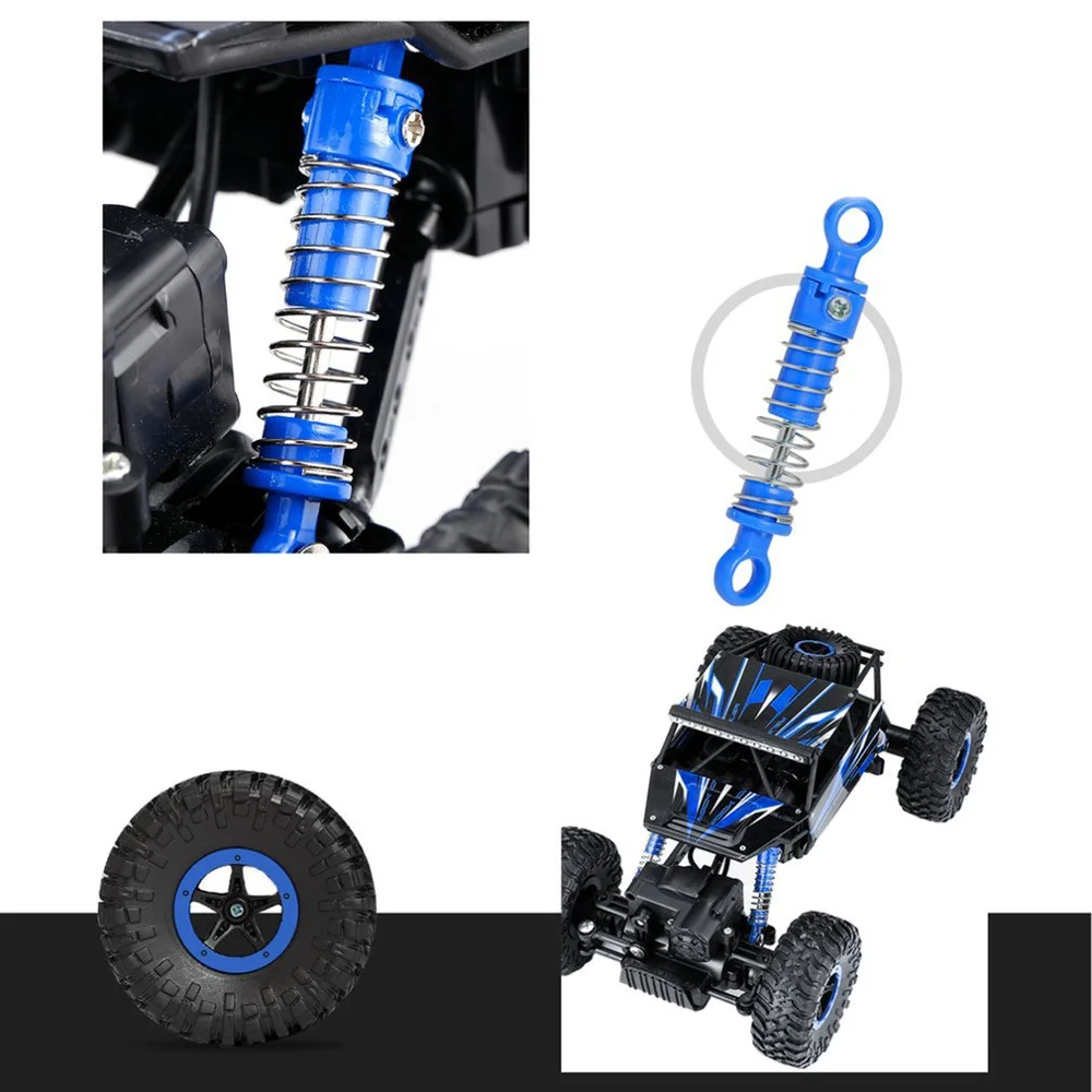 OCDAY 2 4 GHz RC автомобиль 4WD Рок Гусеничный раллийный альпинистский 4x4 двухмоторный