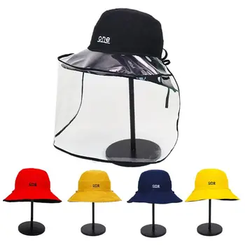 

Multi-function Protective Cap Anti Infection Protective Hat Eye Protection Anti-fog Windproof Hat Anti-saliva Face Cover Cap