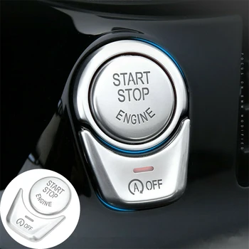 

Console Engine Start Push Button Cover Trim For BMW 5 Series F10 GT 2011-2015