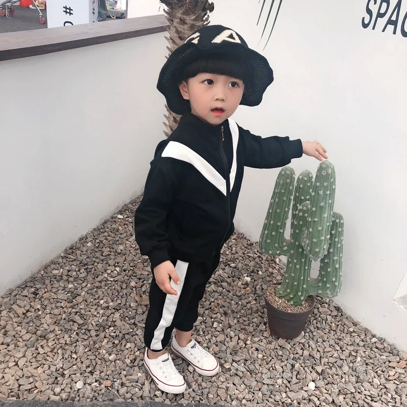 

CHILDREN'S Suit 2019 Autumn Clothing New Products BOY'S Girls Long-sleeve Suit Children Joint Zipper Cardigan Coat