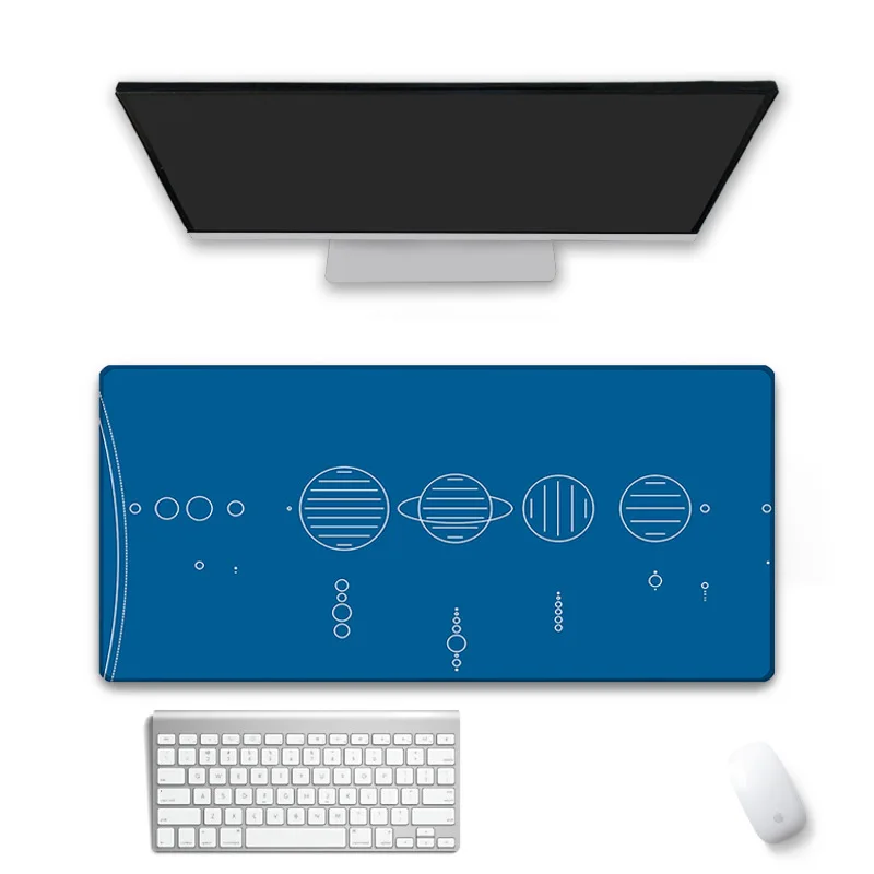 

Large Gaming Mouse Pad Non-Slip Natural Rubber PC Computer Gamer Keyboard Mousepad Desk Mat Locking Edge for CS GO LOL Dota