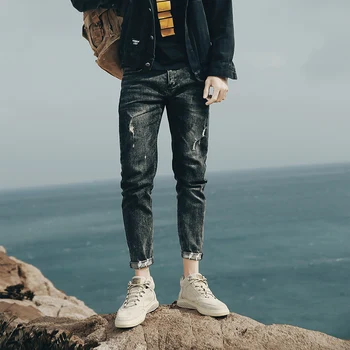 

leather tenisky sneaker yellow deportivas casual work panske zapatos shoes man mens sports hightop high new 2019 zapatillas top