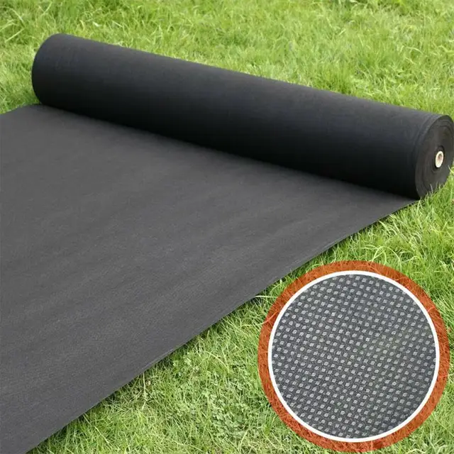 Mezőgazdasági Gyomnövényes Ruhakert Kerti Gyümölcsös Pe Fűgátló Szőnyegek Üvegházhatású Szövőszövet Burkolata - Image 4