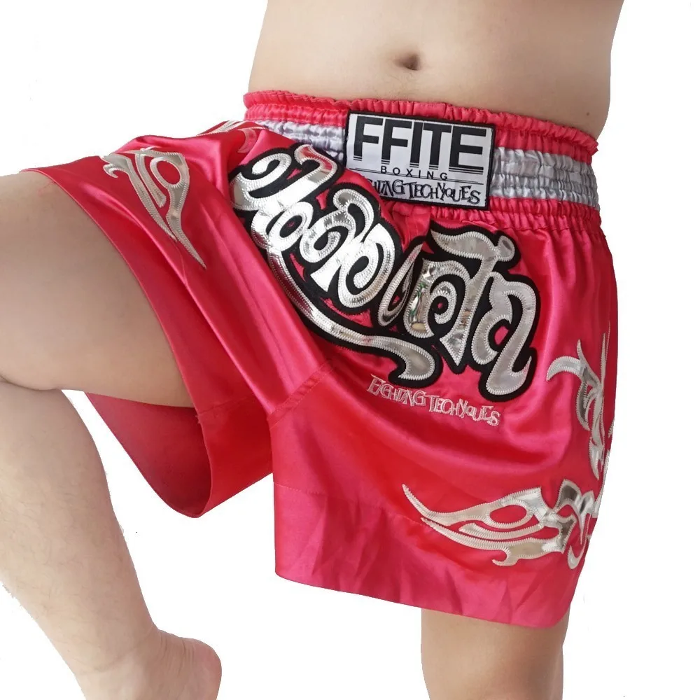 Мужские шорты для кикбоксинга boxeo MMA shorts Fight Grappling Muay Thai shorts grappling sanda