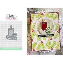 2021 new Candle New Arrival 2021 Metal Cutting Die Scrapbooking DIY Decoration Craft Embossing Stencil Stansmallen Achtergrond