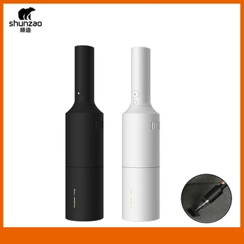 

Shunzao Vacuum Cleaner Car Wireless Mini Portable Dust Catcher for Home office Bed Sofa Handheld Vacuum Cleaner