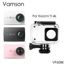 Vamson 60M Waterproof Case for xiaomi yi 4K Lite Protective Diving Underwater Housing Shell Cover for yi 4K+ Camera Accessory