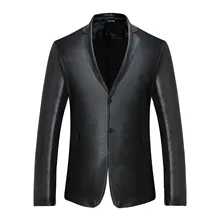 Осенний мужской ночной клуб Темный Набор для тату мужской Одноцветный Однорядный Двухкнопочный костюм ZT-X02