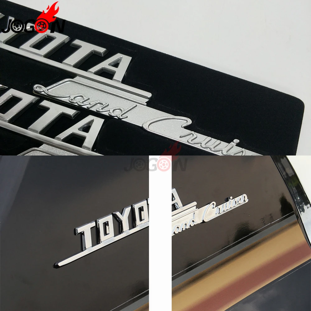 Для Toyota Land Cruiser LC74 LC76 LC78 LC79 LC100 LC200 автомобильный боковый и задний логотип 3D значок