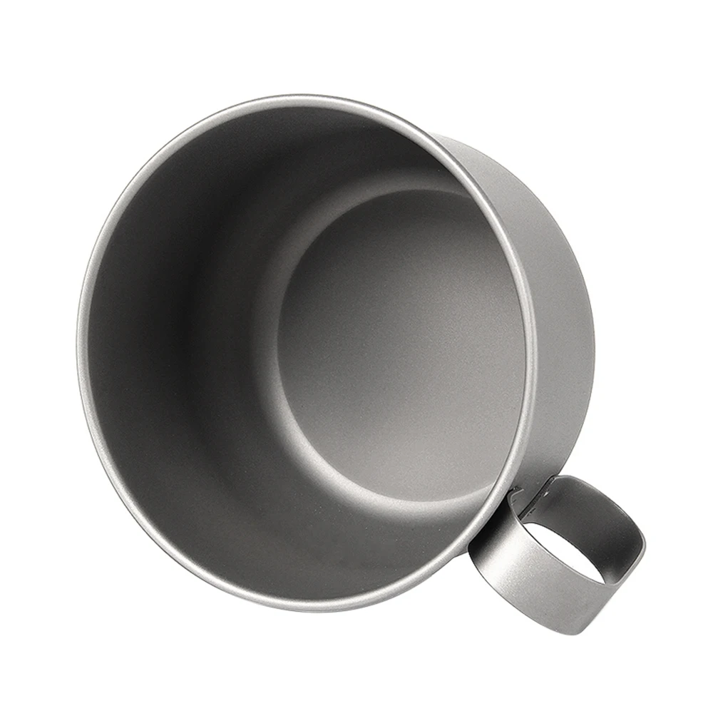 NEW Titanium Cup Mug Pots Coffee Mug Outdoor Tableware Camping Cup Cooking Travel Coffee Tea Camping Pot Picnic Hang Pot