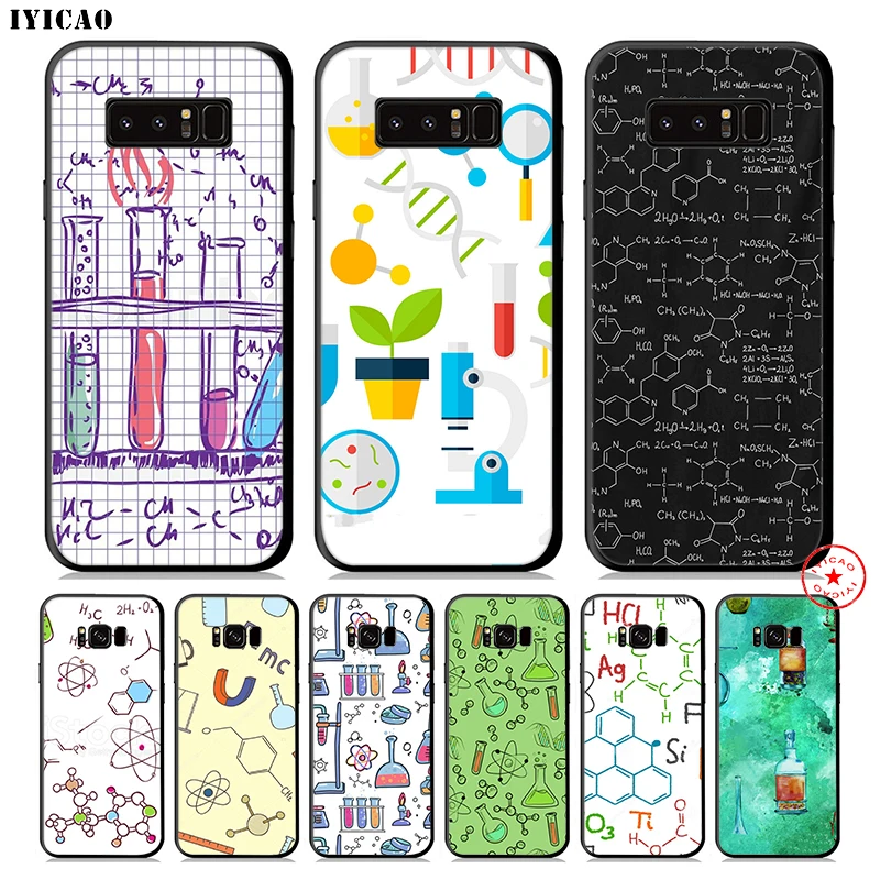 

IYICAO Mad Science Chemistry Lab Soft Phone Case for Samsung Galaxy S10e S10 S9 S8 Plus S6 S7 Edge Note 10 Plus 9 8