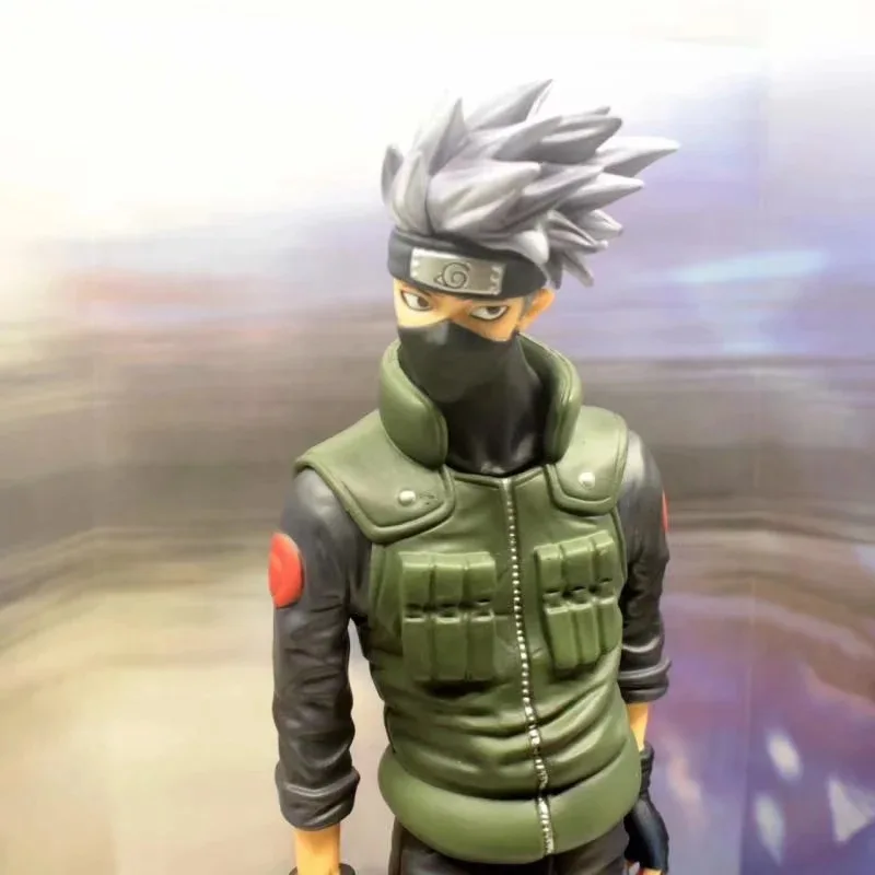 

Wolf Anime Naruto Konoha Ninja Super Huge Hatake Kakashi Replaceable Plug Boxed Garage Kit