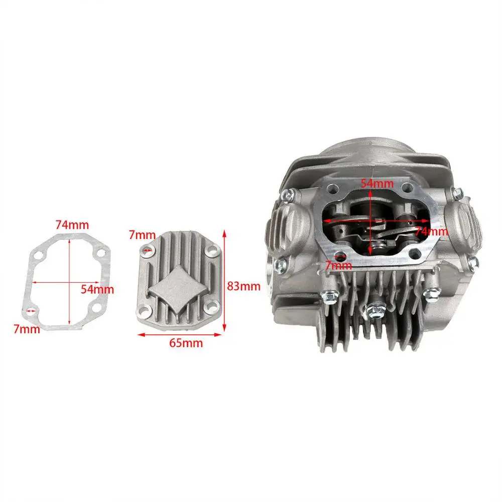 Новый комплект головки цилиндра двигателя OEM для YX 140cc питpro TRAIL внедорожника