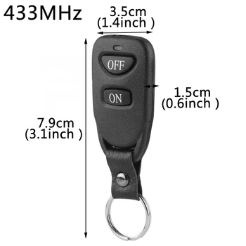 

Garage Doors Wireless Remote Control 2 Button On Off Transmitter Accessories