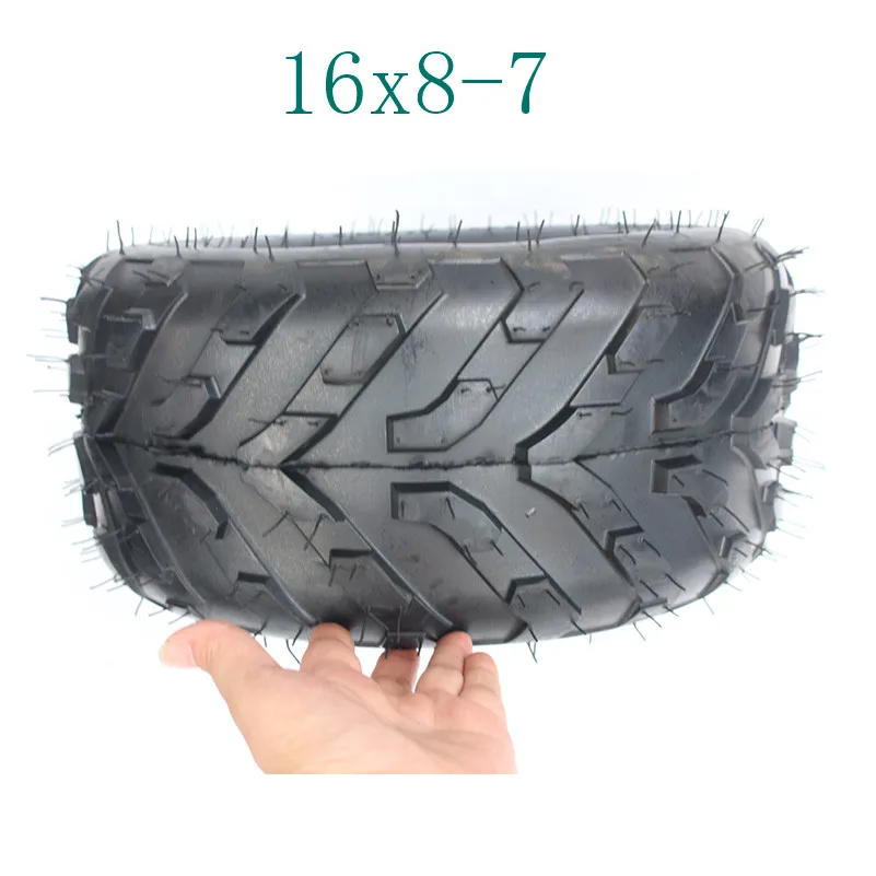 Картинг детская коляска ATV UTV 16X8-7 дюймов бескамерное колесо шин